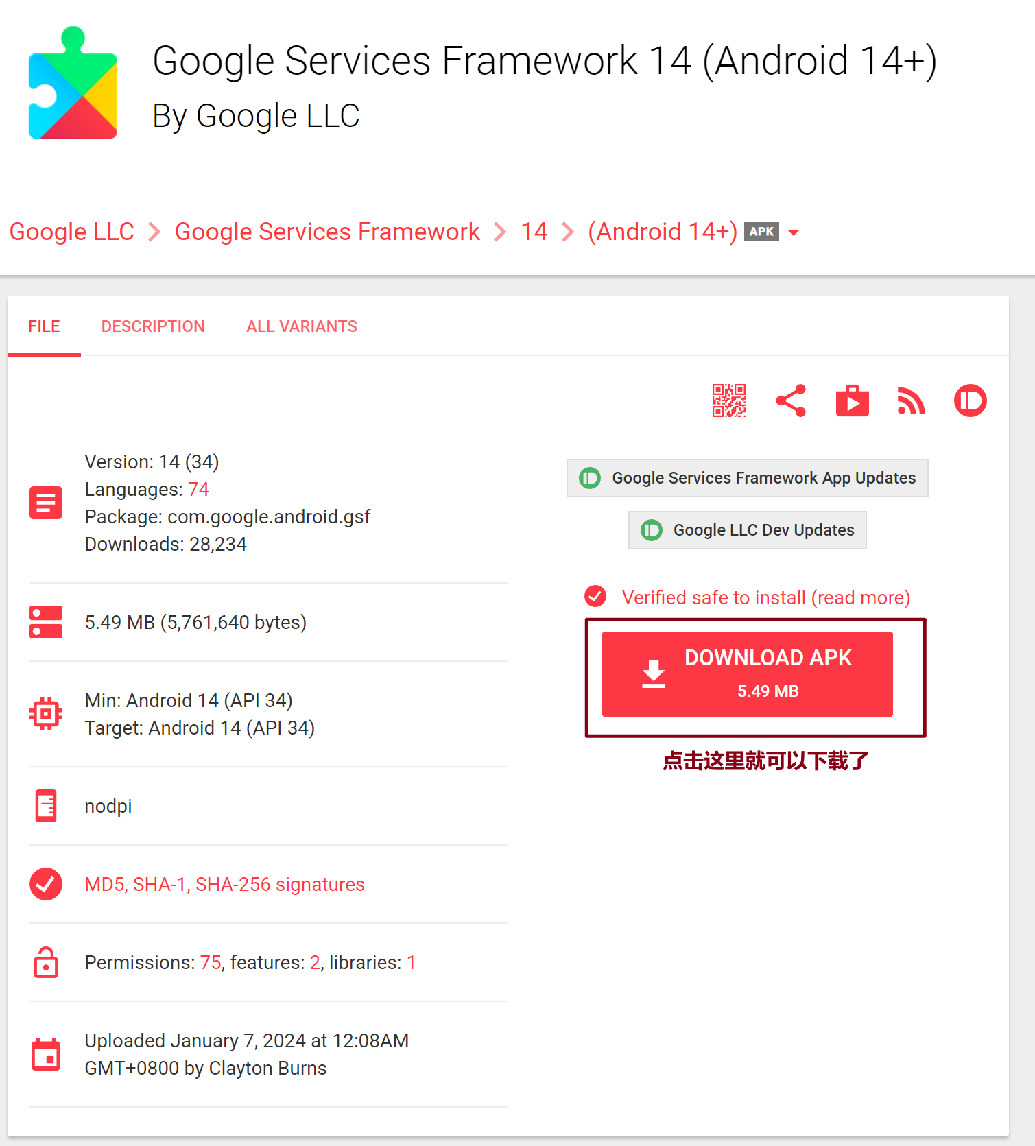 google-services-framework